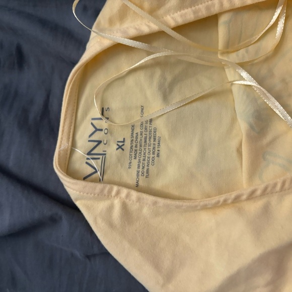 Yellow Nantucket Halter Top - Picture 3 of 3